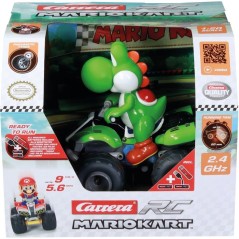 Quad Yoshi voiture télécommandée, 2,4 GHz, Echelle 1:20, CARRERA Ma