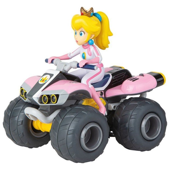 Quad Peach voiture télécommandée, 2,4 GHz, Echelle 1:20, CARRERA Mario Kart™, Des 6 ans Quad Peach voiture télécommandée, 2,4 GHz, Echelle 1:20, CARRERA Mario Kart™, Des 6 ans