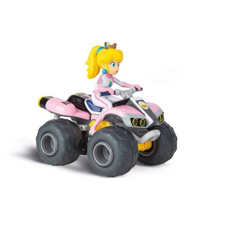Quad Peach voiture télécommandée, 2,4 GHz, Echelle 1:20, CARRERA Mario Kart™, Des 6 ans Quad Peach voiture télécommandée, 2,4 GHz, Echelle 1:20, CARRERA Mario Kart™, Des 6 ans