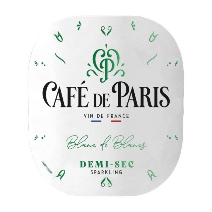 Café de Paris Démi sec Blanc de Blancs
