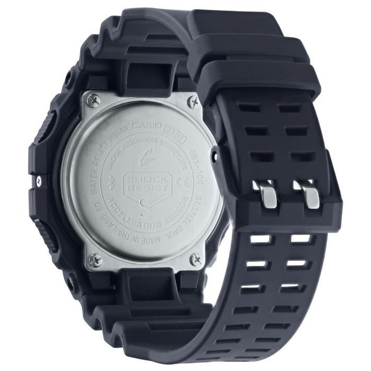 Montre - CASIO - G-Shock Sport - GBX-100NS-1ER - Noir Montre - CASIO - G-Shock Sport - GBX-100NS-1ER - Noir
