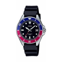 Montre - CASIO - MDV-10 - Homme - Noir/Bleu - Quartz - Analogique