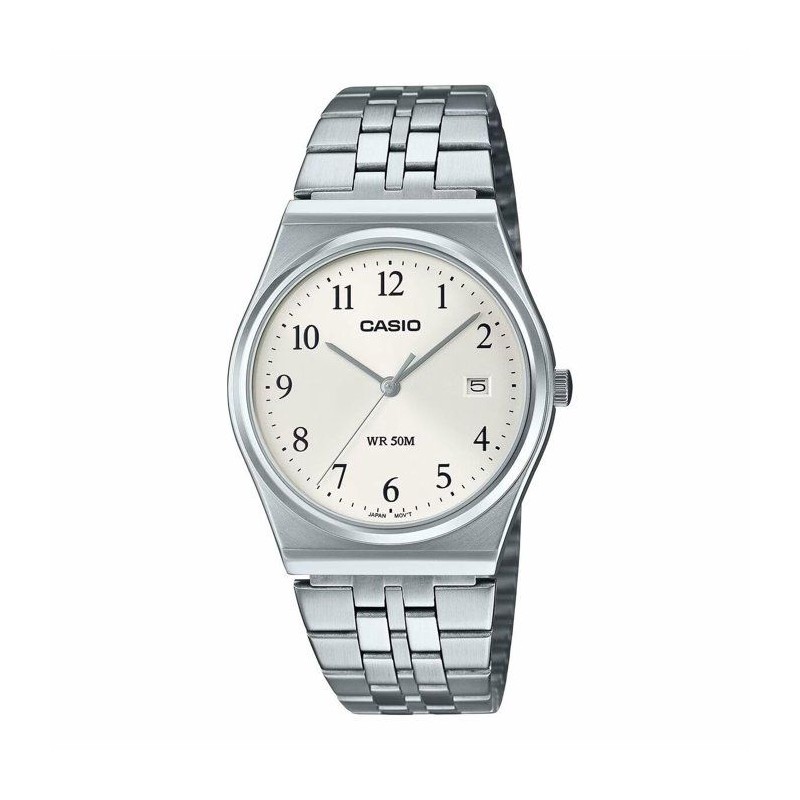 Montre - CASIO - MTP-B145D - Homme - Blanc - Quartz - Analogique