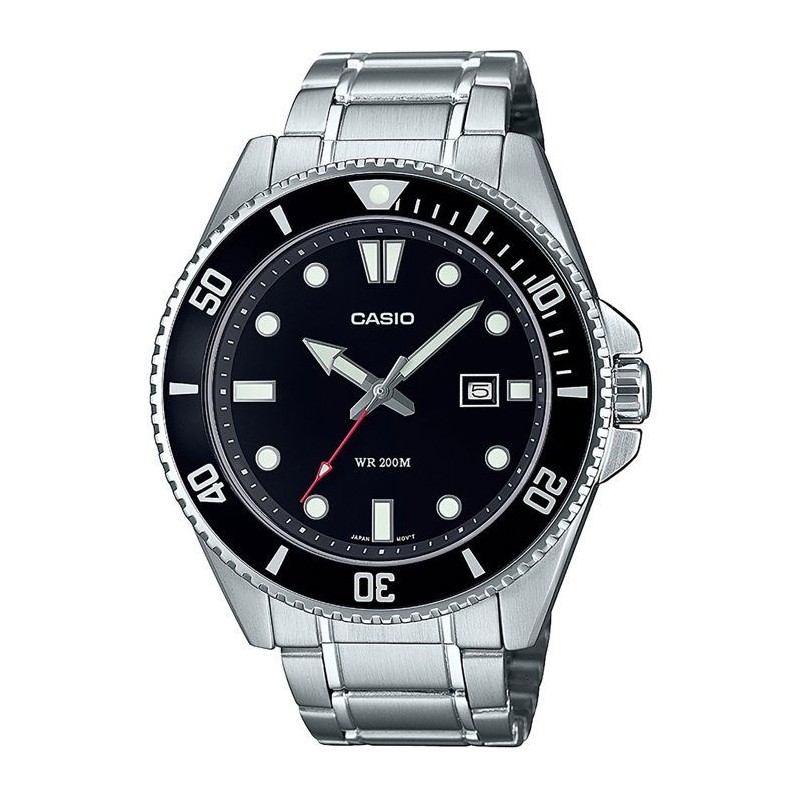 Montre - CASIO - MDV-107D - Homme - Noir - Quartz - Analogique