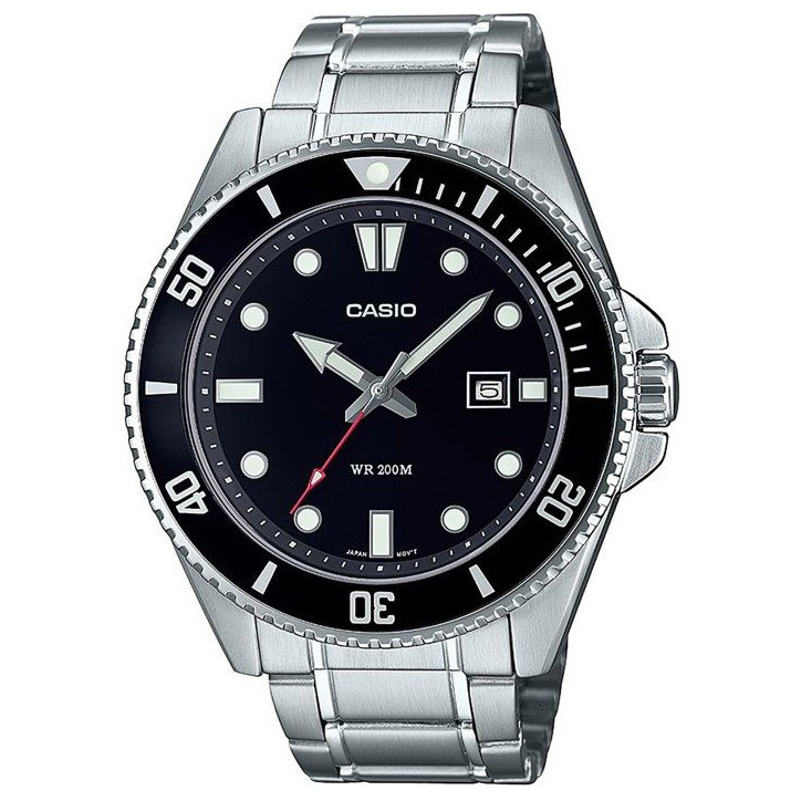 Montre - CASIO - MDV-107D - Homme - Noir - Quartz - Analogique Montre - CASIO - MDV-107D - Homme - Noir - Quartz - Analogique