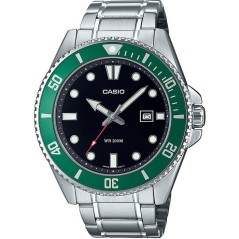 Montre - CASIO - MDV-107D - Homme - Vert - Quartz - Analogique