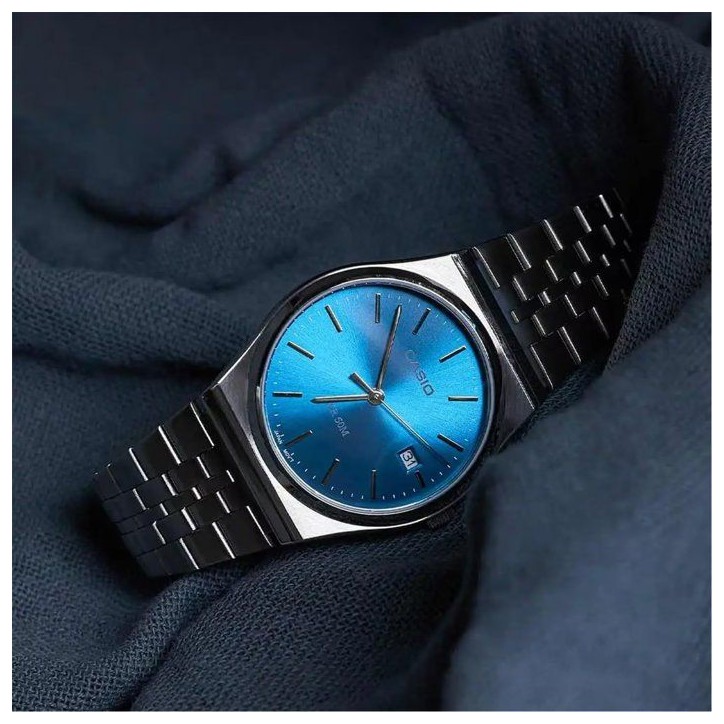 Montre - CASIO - MTP-B145D - Homme - Bleu Foncé - Quartz - Analogique Montre - CASIO - MTP-B145D - Homme - Bleu Foncé - Quartz - Analogique