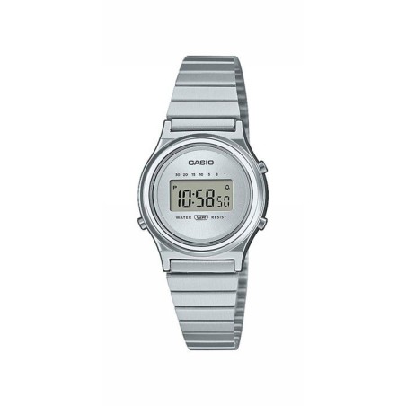 Montre - CASIO - LA700WE - Mixte - Blanc - Quartz - Digital