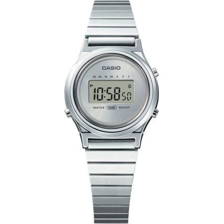 Montre - CASIO - LA700WE - Mixte - Blanc - Quartz - Digital