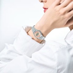 Montre - CASIO - LA700WE - Mixte - Blanc - Quartz - Digital