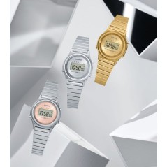 Montre - CASIO - LA700WE - Mixte - Blanc - Quartz - Digital