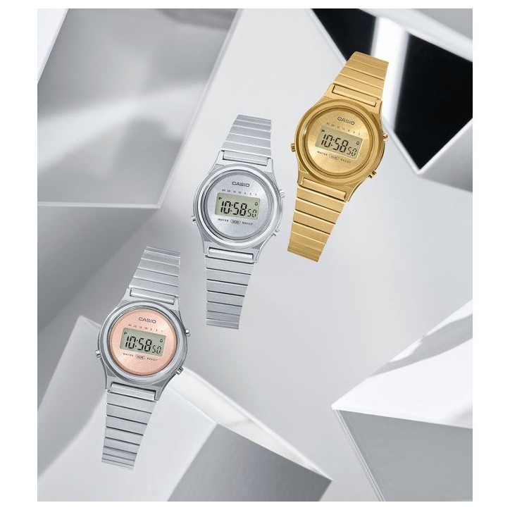 Montre - CASIO - LA700WE - Mixte - Blanc - Quartz - Digital Montre - CASIO - LA700WE - Mixte - Blanc - Quartz - Digital
