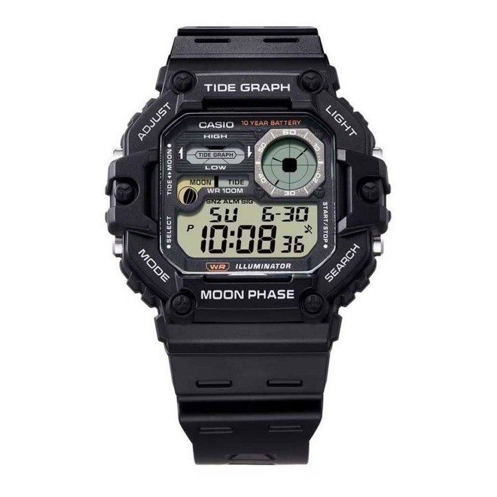 Montre - CASIO - WS-1700H - Mixte - Noir - Quartz - Digital Montre - CASIO - WS-1700H - Mixte - Noir - Quartz - Digital