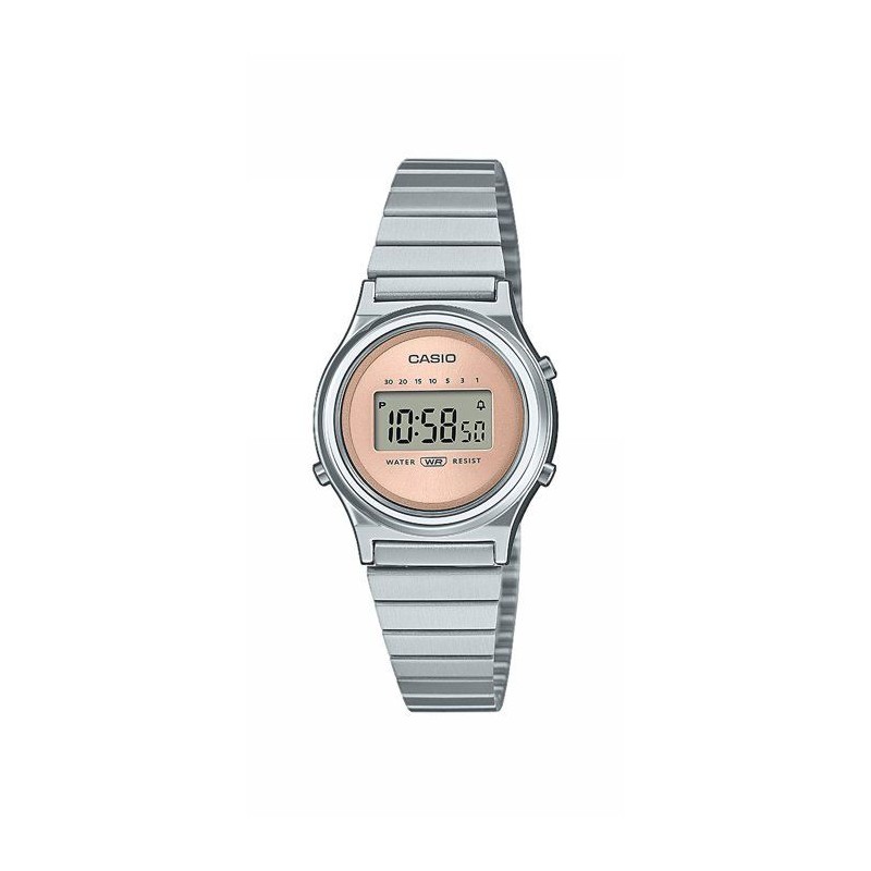 Montre - CASIO - LA700WE - Mixte - Rose - Quartz - Digital