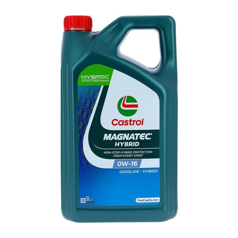 Huile moteur - CASTROL - Magnatec Hybride 0W-16 - 5L