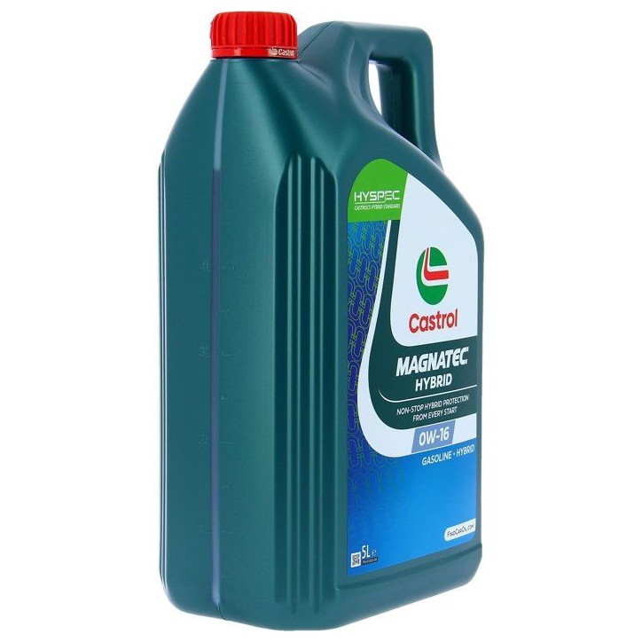 Huile moteur - CASTROL - Magnatec Hybride 0W-16 - 5L
