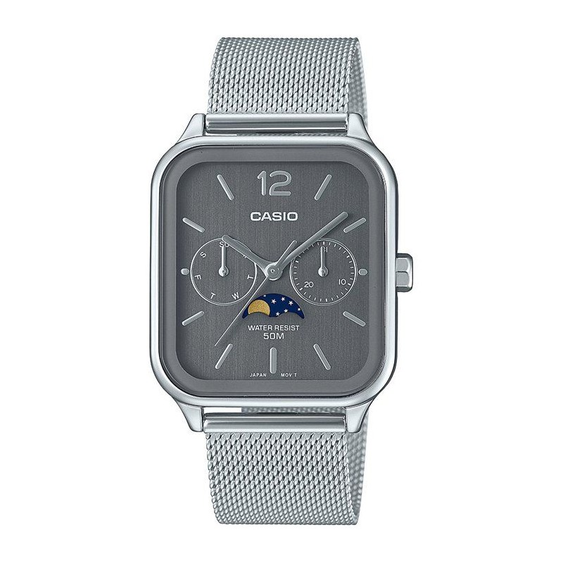 Montre - CASIO - MTP-M305M - Homme - Gris - Quartz - Analogique