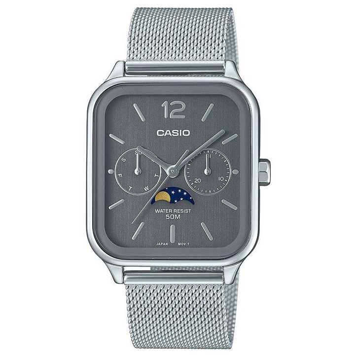 Montre - CASIO - MTP-M305M - Homme - Gris - Quartz - Analogique Montre - CASIO - MTP-M305M - Homme - Gris - Quartz - Analogique