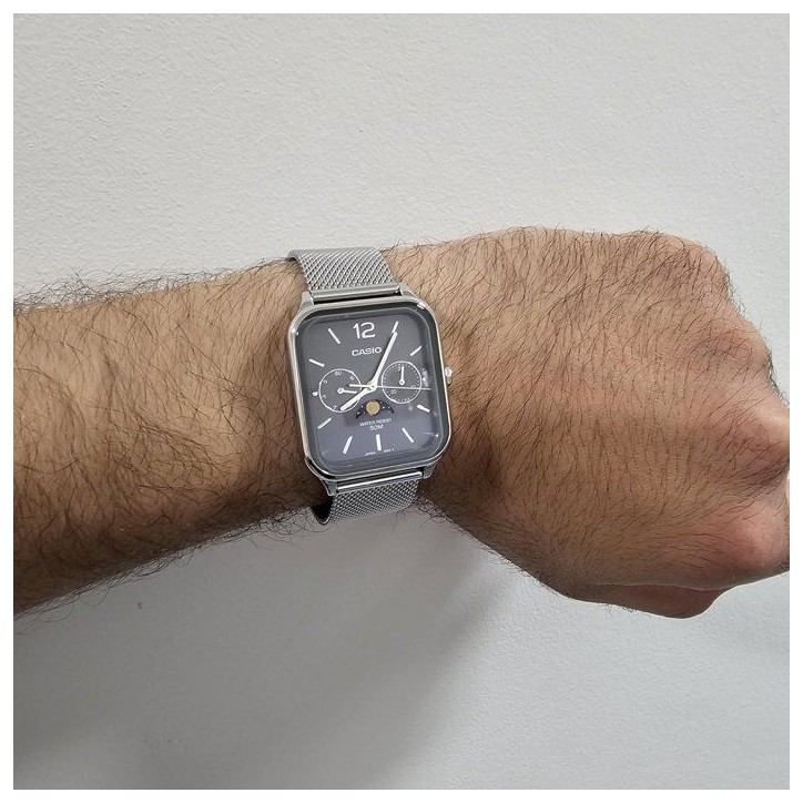 Montre - CASIO - MTP-M305M - Homme - Gris - Quartz - Analogique Montre - CASIO - MTP-M305M - Homme - Gris - Quartz - Analogique