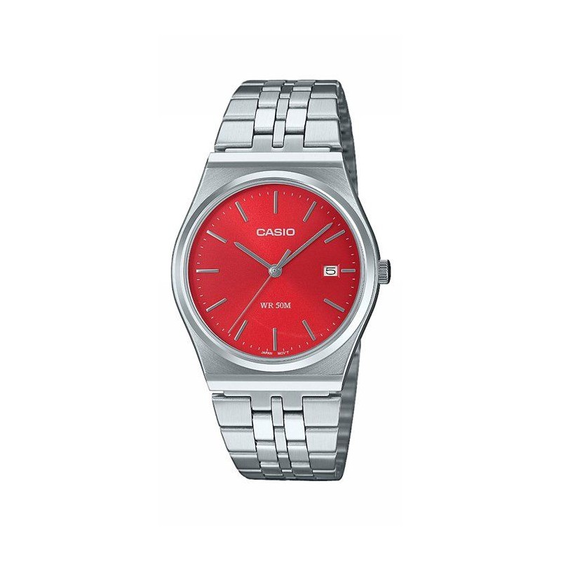 Montre - CASIO - MTP-B145D - Homme - Rose Foncé - Quartz - Analogique