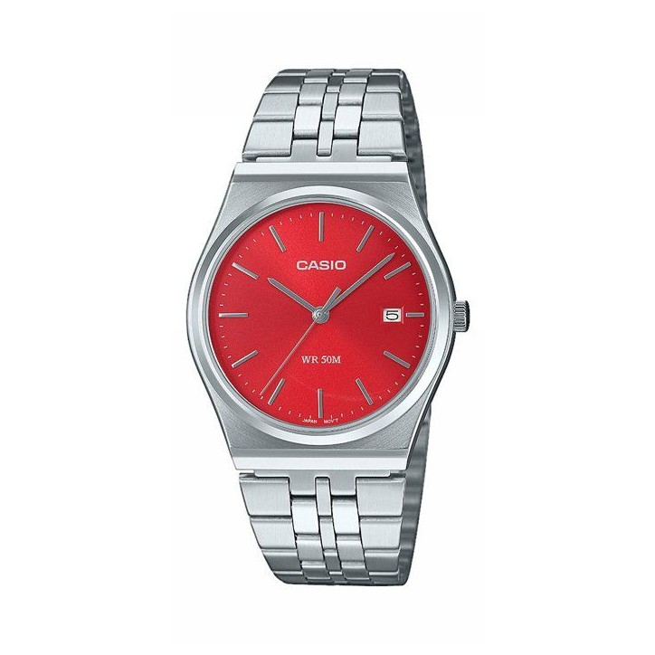Montre - CASIO - MTP-B145D - Homme - Rose Foncé - Quartz - Analogique Montre - CASIO - MTP-B145D - Homme - Rose Foncé - Quartz - Analogique