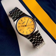 Montre - CASIO - MTP-B145D - Homme - Doré Clair - Quartz - Analogique