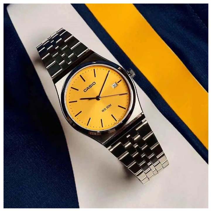 Montre - CASIO - MTP-B145D - Homme - Doré Clair - Quartz - Analogique Montre - CASIO - MTP-B145D - Homme - Doré Clair - Quartz - Analogique