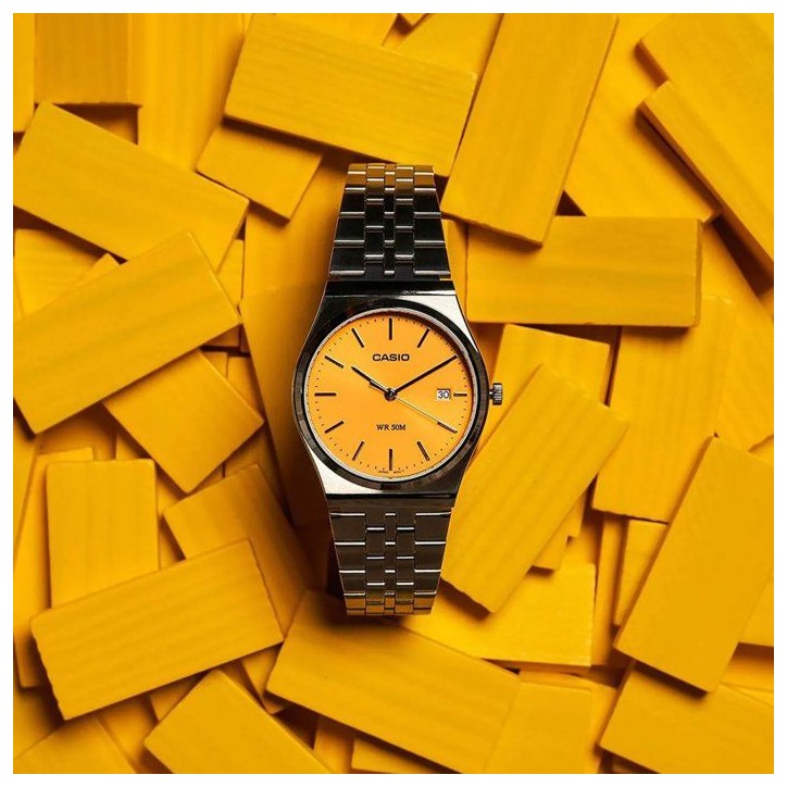 Montre - CASIO - MTP-B145D - Homme - Doré Clair - Quartz - Analogique Montre - CASIO - MTP-B145D - Homme - Doré Clair - Quartz - Analogique