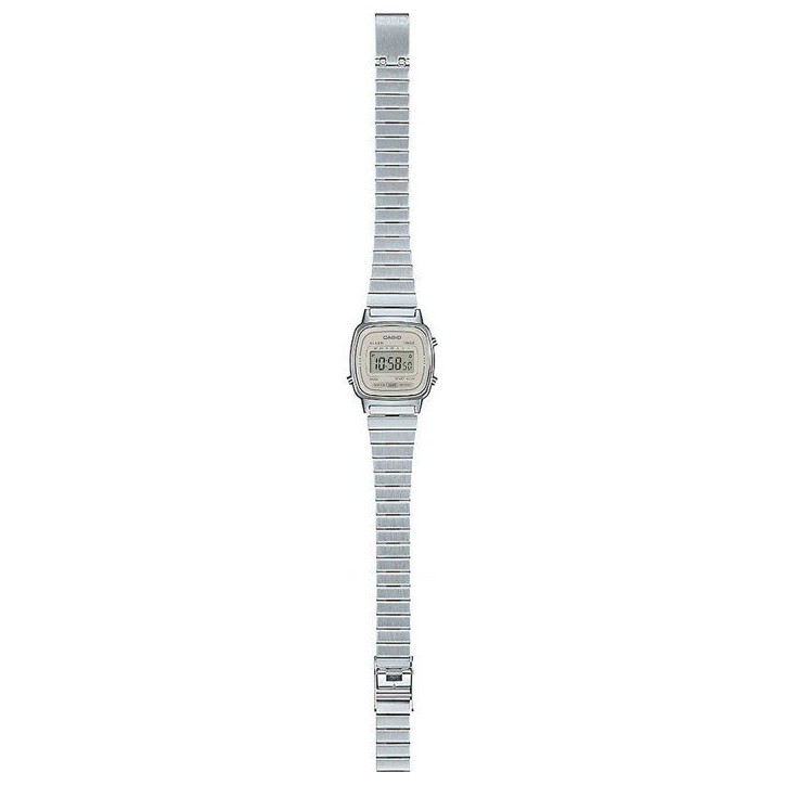 Montre - CASIO - LA670WEA - Mixte - Gris - Quartz - Digital Montre - CASIO - LA670WEA - Mixte - Gris - Quartz - Digital