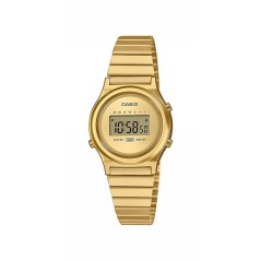Montre - CASIO - LA700WEG - Mixte - Doré - Quartz - Digital