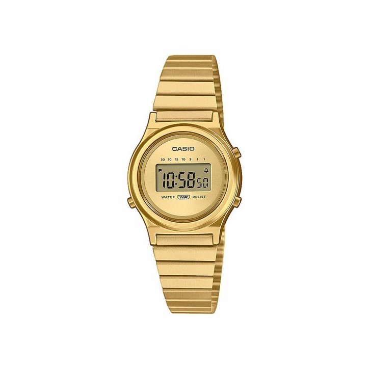 Montre - CASIO - LA700WEG - Mixte - Doré - Quartz - Digital Montre - CASIO - LA700WEG - Mixte - Doré - Quartz - Digital