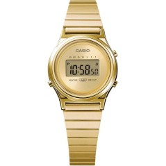 Montre - CASIO - LA700WEG - Mixte - Doré - Quartz - Digital