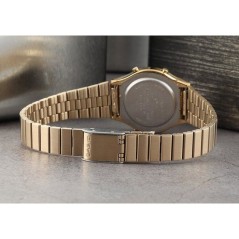 Montre - CASIO - LA700WEG - Mixte - Doré - Quartz - Digital