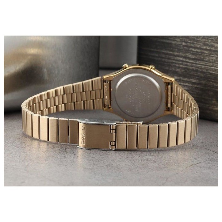 Montre - CASIO - LA700WEG - Mixte - Doré - Quartz - Digital Montre - CASIO - LA700WEG - Mixte - Doré - Quartz - Digital