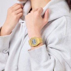 Montre connectée - CASIO - ABL - 38 mm - Doré