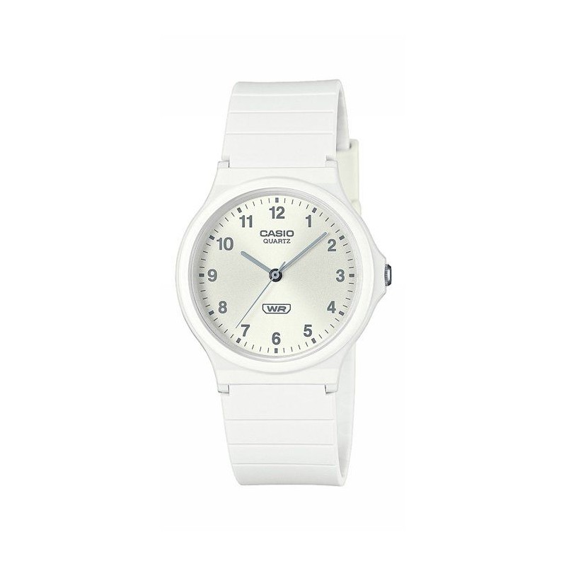 Montre - CASIO - MQ-24B - Mixte - Blanc - Quartz - Analogique