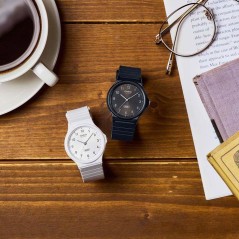 Montre - CASIO - MQ-24B - Mixte - Blanc - Quartz - Analogique