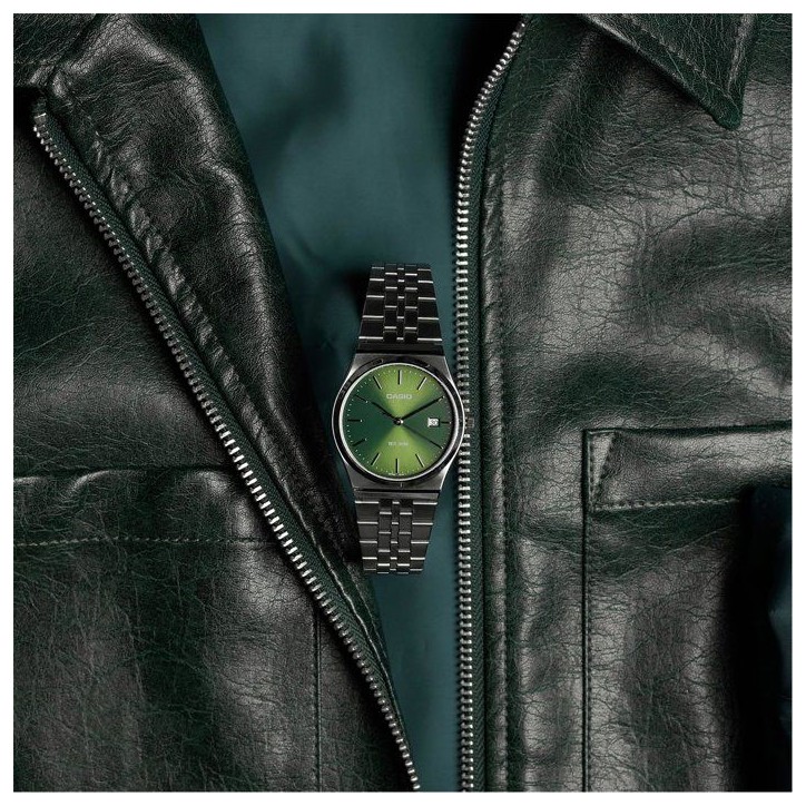 Montre - CASIO - MTP-B145D - Homme - Vert - Quartz - Analogique Montre - CASIO - MTP-B145D - Homme - Vert - Quartz - Analogique
