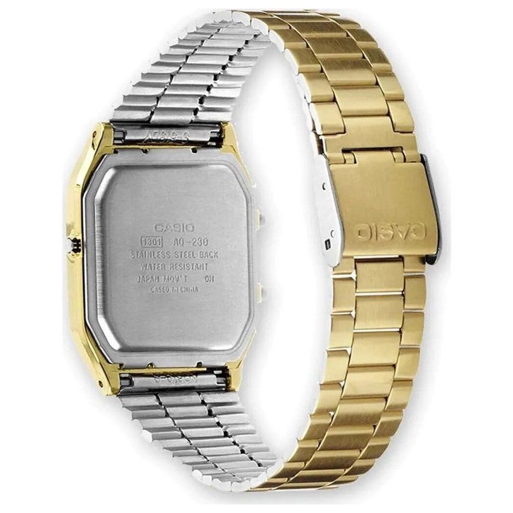 Montre - CASIO - AQ - Mixte - Bronze - Quartz - Digital