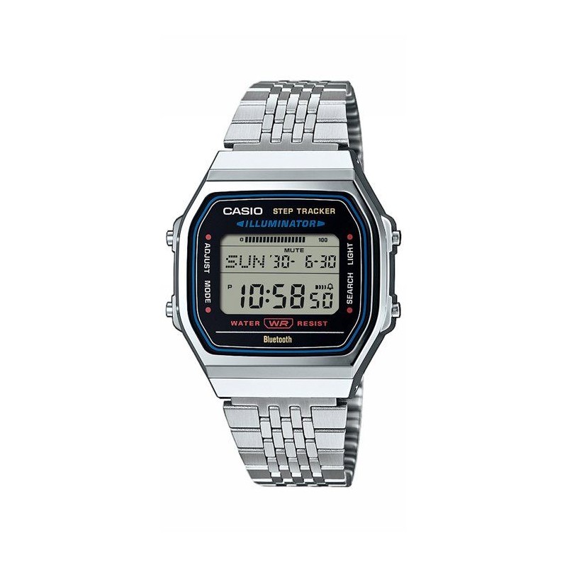 Montre connectée - CASIO - ABL - 38 mm - Argent
