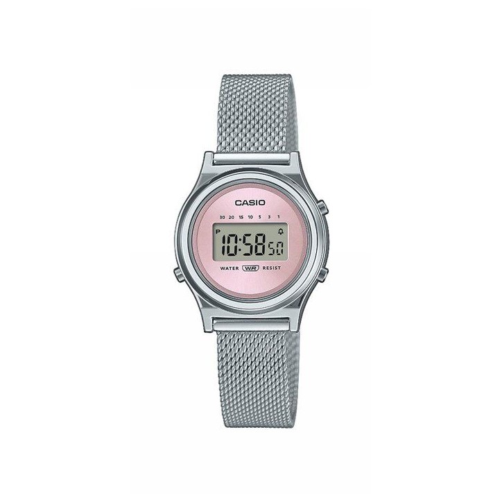 Montre - CASIO - LA700WEM - Mixte - Rose - Quartz - Digital