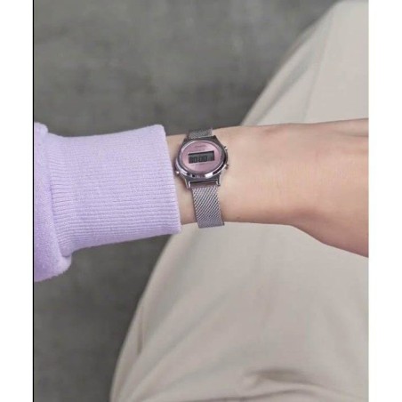Montre - CASIO - LA700WEM - Mixte - Rose - Quartz - Digital