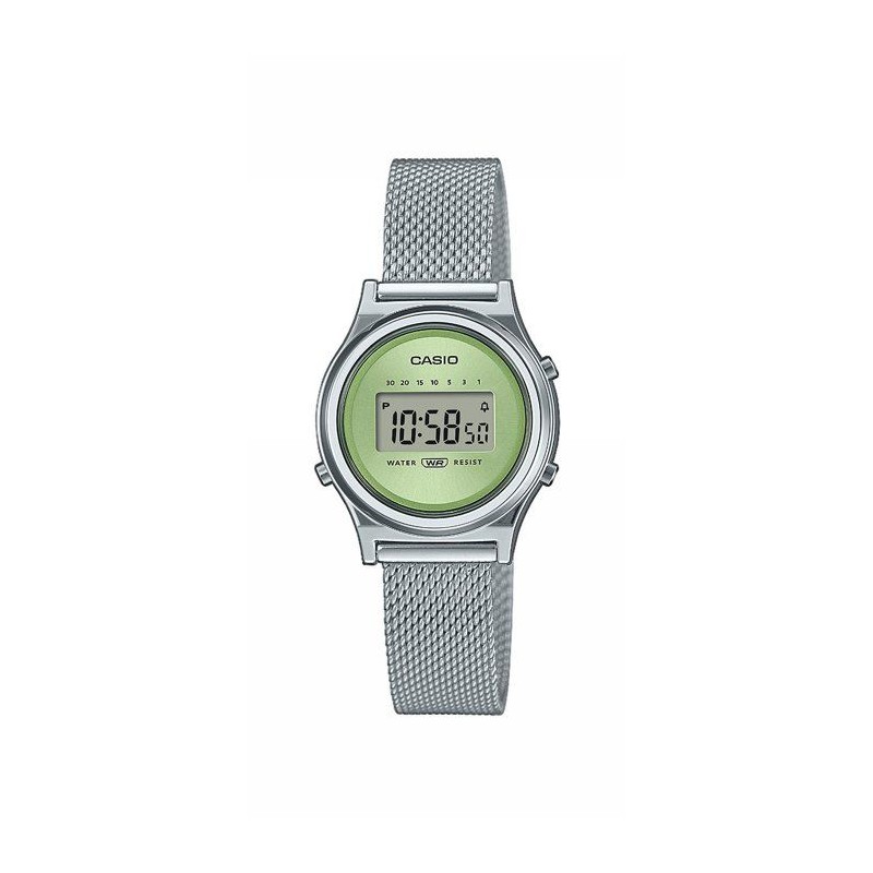 Montre - CASIO - LA700WEM - Mixte - Vert - Quartz - Digital