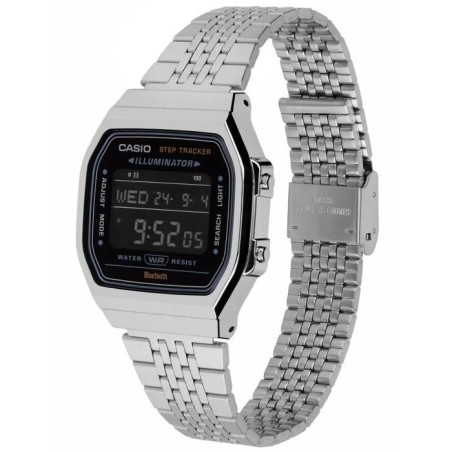 Montre connectée - CASIO - ABL - 38 mm - Argent / Cadran noir