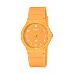 Montre - CASIO - MQ-24B - Mixte - Jaune - Quartz - Analogique