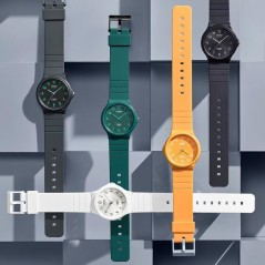 Montre - CASIO - MQ-24B - Mixte - Jaune - Quartz - Analogique
