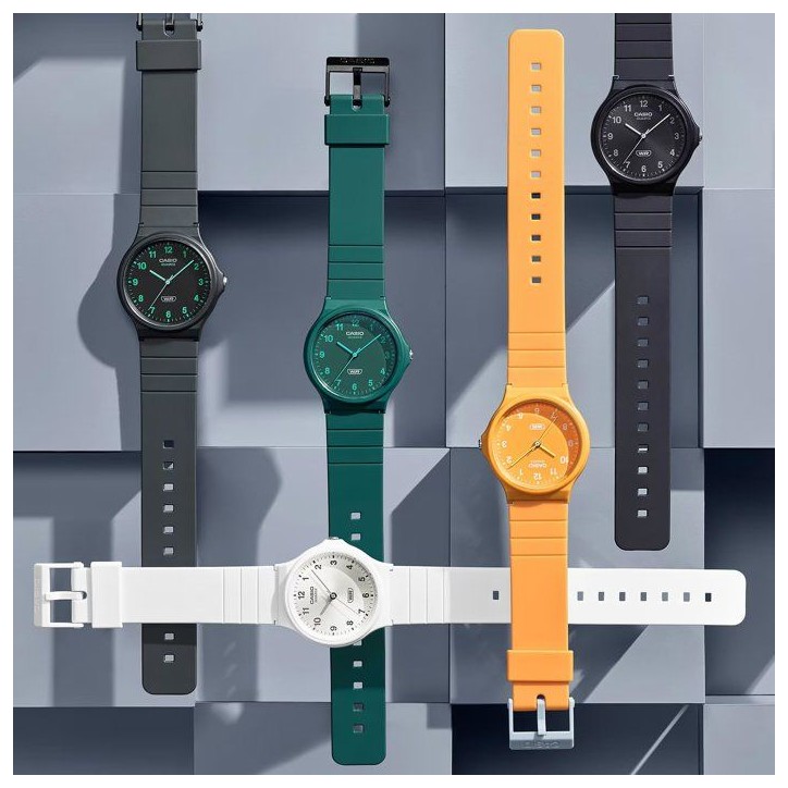 Montre - CASIO - MQ-24B - Mixte - Jaune - Quartz - Analogique Montre - CASIO - MQ-24B - Mixte - Jaune - Quartz - Analogique