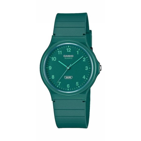 Montre - CASIO - MQ-24B - Mixte - Vert - Quartz - Analogique