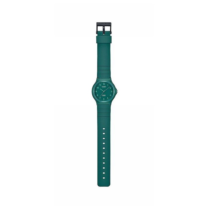 Montre - CASIO - MQ-24B - Mixte - Vert - Quartz - Analogique