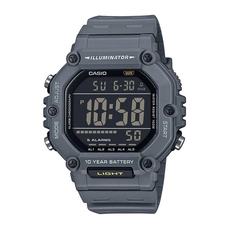 Montre - CASIO - AE-1600H - Homme - Gris - Quartz - Digital
